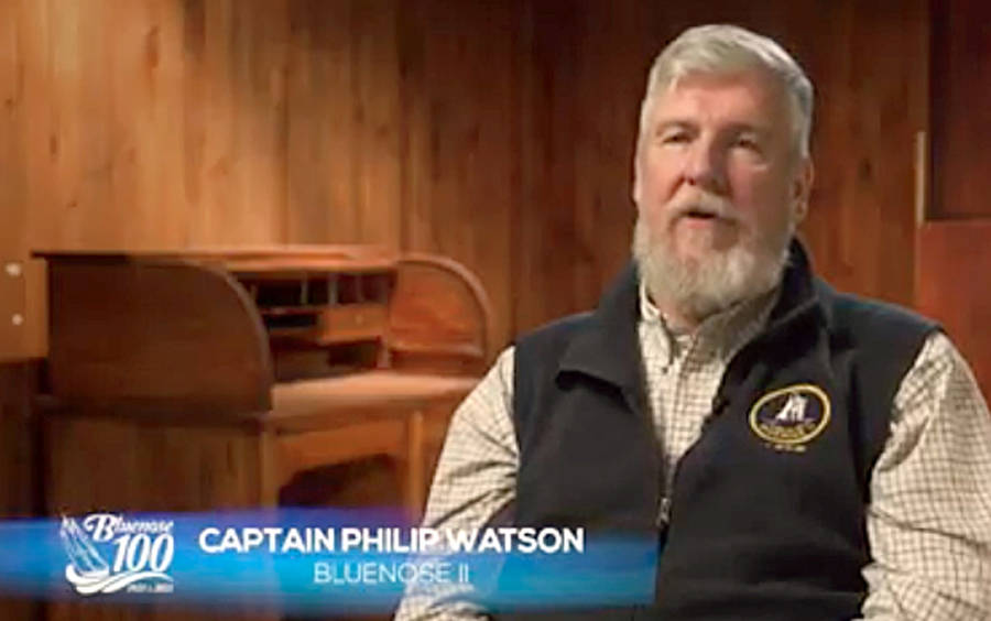 <p>SOURCE: YOUTUBE/BLUENOSE 100</p><p>Bluenose II Capt. Philip Watson weighs in on the legacy of the original Bluenose.</p>