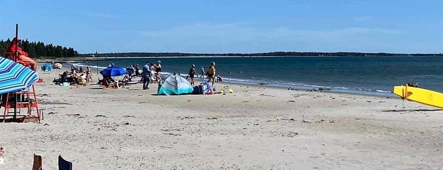 <p>FACEBOOK PHOTO/BLAIR HILL</p><p>Rissers Beach is one of 25 beaches in the province patrolled by members of the Nova Scotia Lifeguard Service.</p>
