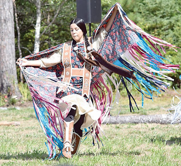 <p>FILE PHOTO</p><p>Haley Julien of Millbrook at the Acadia First Nation Gold River Powwow in 2017.</p>