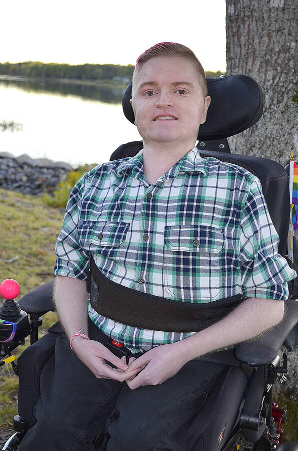 <p>FILE PHOTO</p><p>Dylan Robar, an advocate for people with disabilities, died in November at age 29.</p>