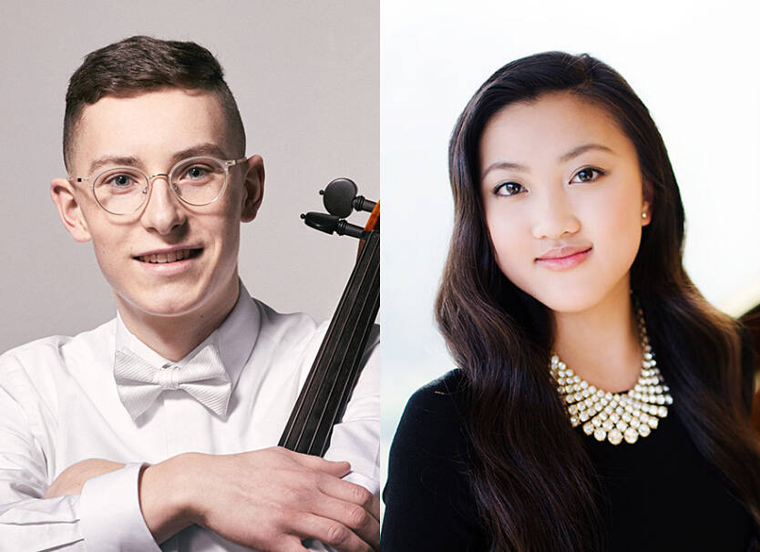 <p>CONTRIBUTED PHOTO</p><p>Cellist David Liam Roberts and Halifax pianist LaLa Lee join forces for Atlantic tour.</p>