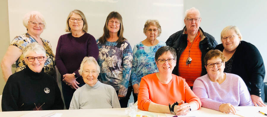 <p>CONTRIBUTED PHOTO</p><p>The 2023 board of directors for Elderfit are shown here beginning in front, from left to right, Lynne Barkhouse, Marilyn Branson, Sue Rushton and Nancy MacDonald. Standing are, Lynne McDormand, Susan Swallow, Doreen Fines, Rosalie Studley, Dean White and Sue Nichols</p>