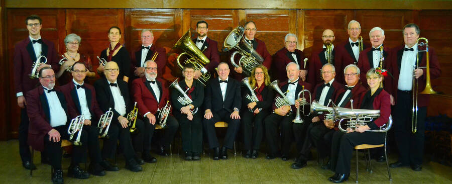 <p>SOURCE: WEBSITE/CBB</p><p>A recent photo of the Chester Brass Band, celebrating 150 years.</p>