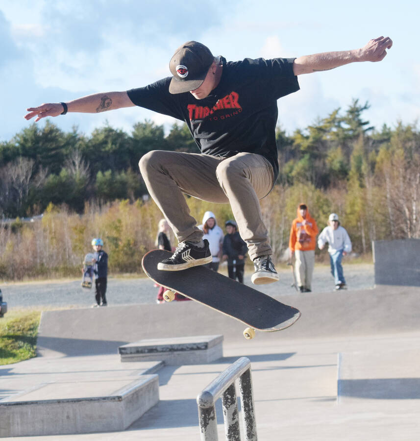 <p>A lot of skill was on display at the Scotia Sk8 Park Tour event held at the Mersey Skate Park Oct. 13.</p>