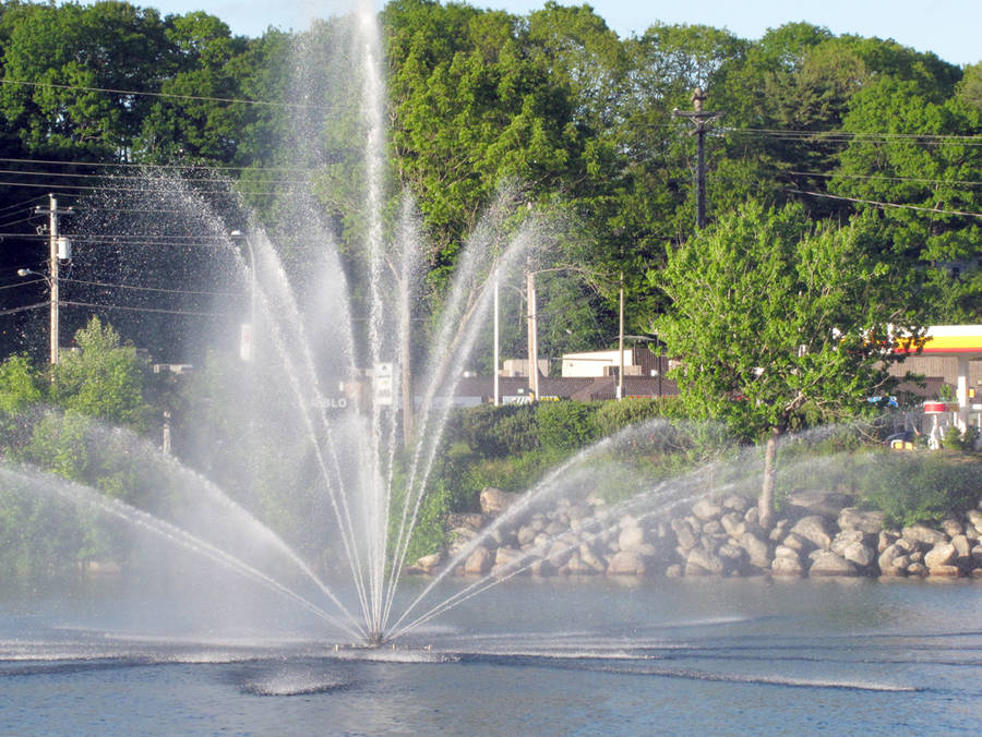 flowing fountain program opengl